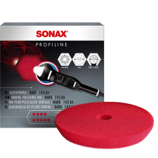 SONAX SUNĐER ZA POLIRANJE CRVENI 143 DUAL ACTION CUT PAD SONAX SUNĐER ZA POLIRANJE CRVENI 143 DUAL ACTION CUT PAD