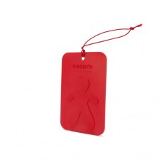 SCENTED CARD Air Freshener - RED - PEPPERMINT