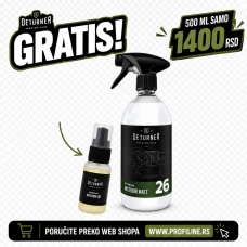 Deturner Matt dresing za unutrašnje plastike 500 ml Deturner Matt dresing za unutrašnje plastike 500 ml