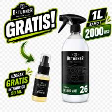 Deturner Matt dresing za unutrašnje plastike 1l Deturner Matt dresing za unutrašnje plastike 1l