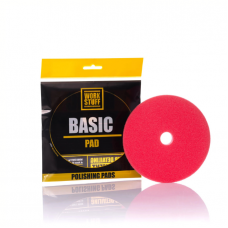 WORK STUFF Basic Pad Finish DA sunđer za poliranje 125/140 mm – crveni
