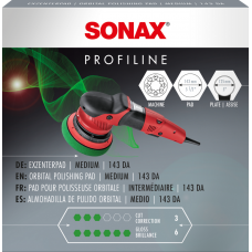 SONAX SUNĐER ZA POLIRANJE ZELENI 143 DUAL ACTION FINIŠ PAD SONAX SUNĐER ZA POLIRANJE ZELENI 143 DUAL ACTION FINIŠ PAD