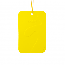 Scented Card AirFreshener Yellow Vanilla